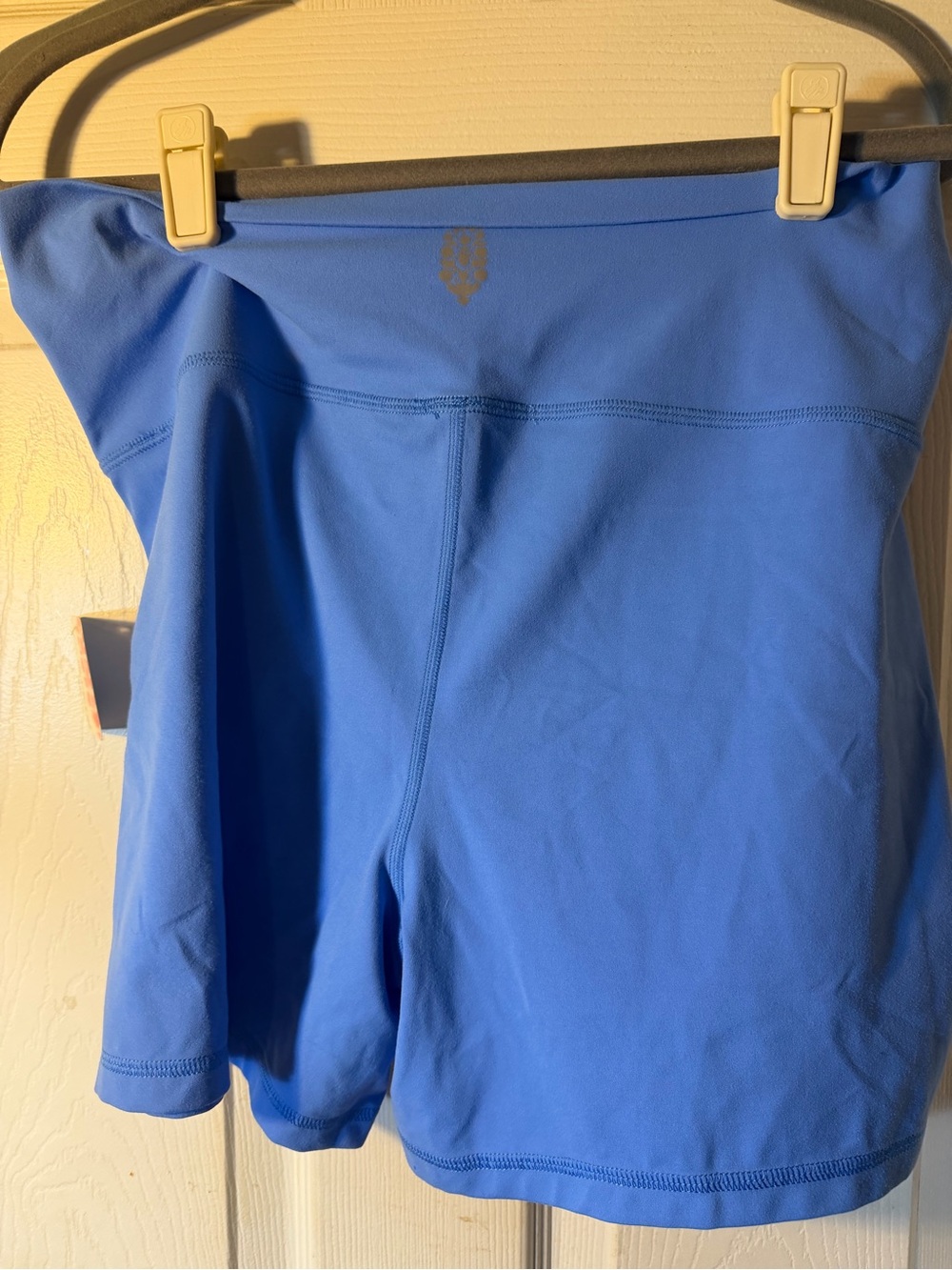 Free People - Women’s Blue Athletic Shorts
